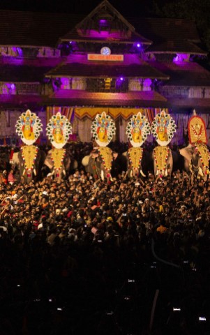 Thrissur Pooram Kerala